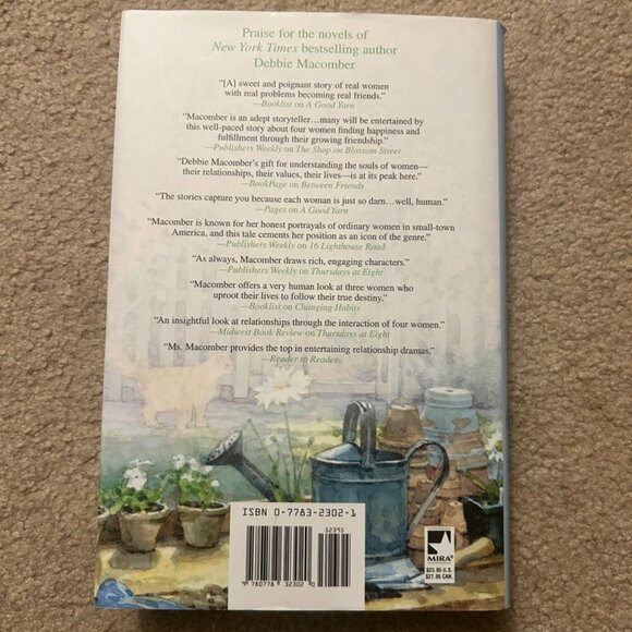 Debbie Macomber Susannahs Garden hardback - Picture 3 of 3